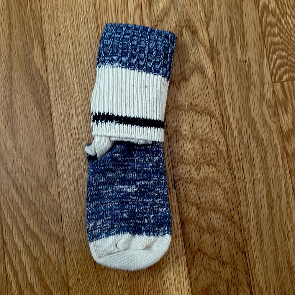 Roots ski socks- blue